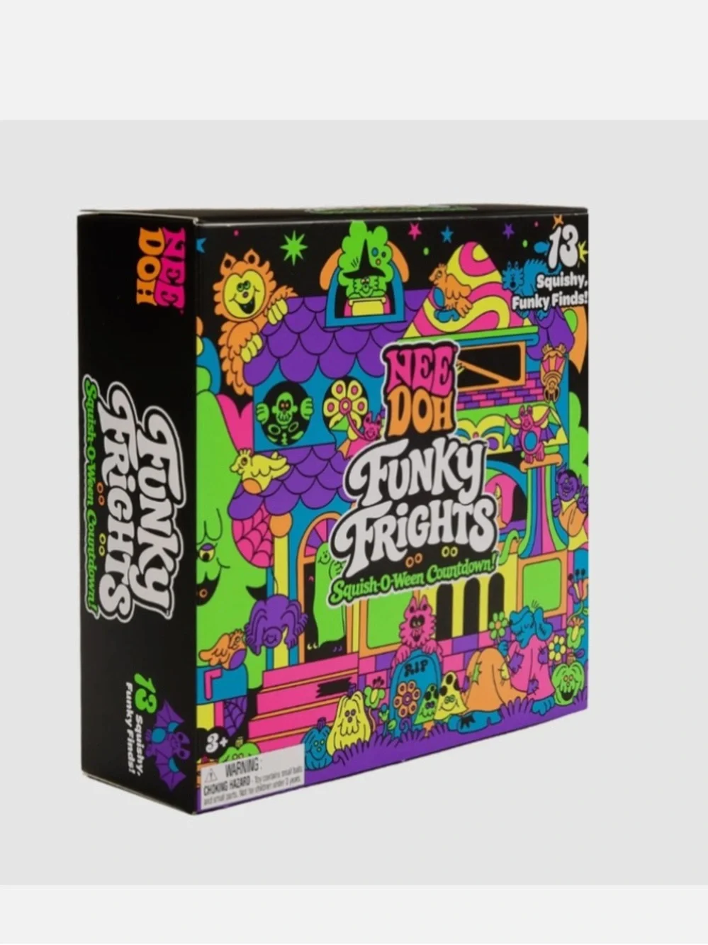 Nee Doh - Funky Frights Squish-O-Ween Countdown - Neon Multi